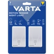 Kép 1/11 - VARTA MOTION SENSOR NIGHT LIGHT MOZGÁSÉRZÉKELŐS ÉJJELI LÁMPA TWINPACK - X2 - 16624