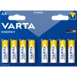 Kép 1/3 - VARTA ENERGY LR6 AA LR6 elem X8