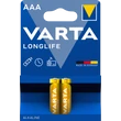 Kép 1/4 - VARTA LONGLIFE LR3 AAA mikro elem X2