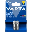 Kép 1/3 - VARTA ULTRA LITHIUM LR3 AAA mikro elem X2