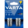 Kép 1/3 - VARTA ULTRA LITHIUM LR3 AAA mikro elem X4
