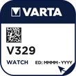 Kép 1/2 - VARTA V329 óraelem X1