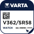 Kép 1/2 - VARTA V362 óraelem X1