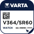 Kép 1/2 - VARTA V364 óraelem X1