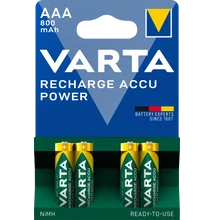 VARTA RECHARGE ACCU POWER AAA 800 mAh X4