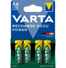 VARTA RECHARGE ACCU POWER akkumulátor AA ceruza 1350 mAh X4 VARTA RECHARGE ACCU POWER akkumulátor AA ceruza 1350 mAh X4