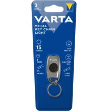 VARTA METAL KEY CHAIN LIGHT ELEMLÁMPA - 16603