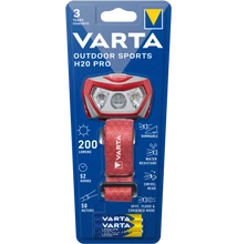 VARTA OUTDOOR SPORTS H20 PRO FEJLÁMPA -PIROS - 17650 VARTA OUTDOOR SPORTS H20 PRO FEJLÁMPA -PIROS - 17650