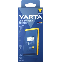 LCD Elem- akku- gombcella teszter