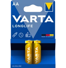 VARTA LONGLIFE LR6 AA ceruza elem X2