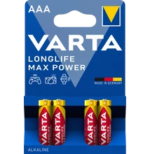 VARTA LONGLIFE MAX POWER LR3 AAA mikro elem X4