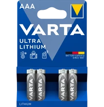 VARTA ULTRA LITHIUM LR3 AAA mikro elem X4