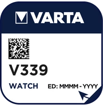 VARTA V339 óraelem X1
