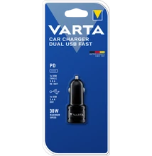 VARTA CAR CHARGER DUAL USB FAST AUTÓS TÖLTŐ - 57932 VARTA CAR CHARGER DUAL USB FAST AUTÓS TÖLTŐ - 57932