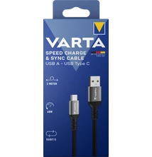 VARTA töltő és szinkronizációs kábel USB A – USB C