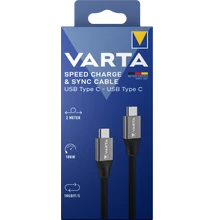 VARTA töltő és szinkronizációs kábel USB C – USB C