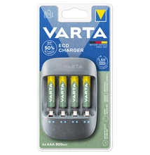 VARTA ECO TÖLTŐ + 4DB AAA 800 MAH AKKUMULÁTOR - 57680