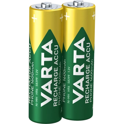 VARTA RECHARGE ACCU PHONE akkumulátor AA ceruza 1600 mAh X2