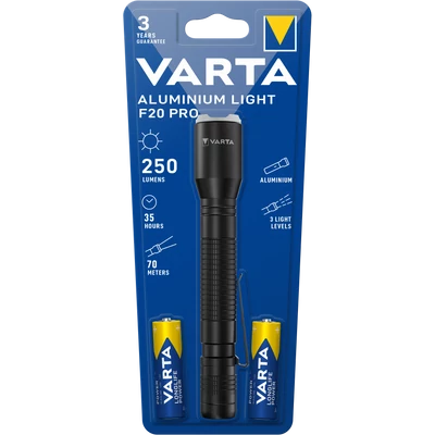 VARTA ALUMINIUM LIGHT F20 ELEMLÁMPA - 16607