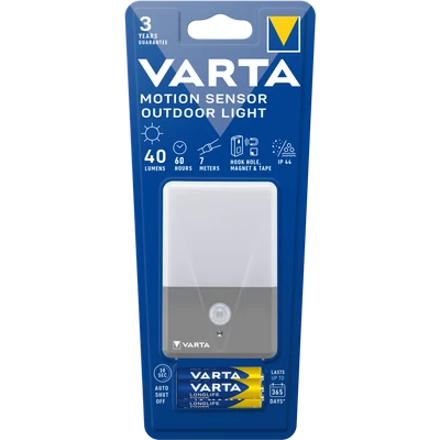 VARTA MOTION SENSOR OUTDOOR LIGHT 3AAA kültéri mozgásérzékelős éjjeli lámpa