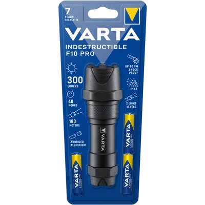 VARTA INDESTRUCTIBLE F10 PRO ELEMLÁMPA + 3X AAA - 18710