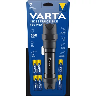 VARTA INDESTRUCTIBLE F30 PRO ELEMLÁMPA - 18714