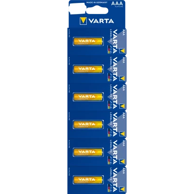 VARTA LONGLIFE LR3 AAA mikro elem X6x1 - blisztercsík