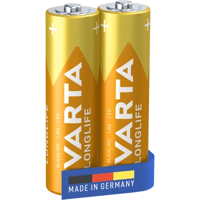 VARTA LONGLIFE LR6 AA ceruza elem X2