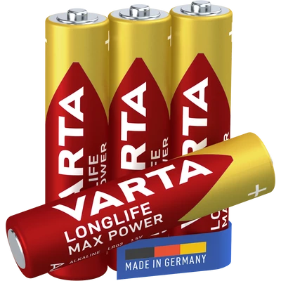 VARTA LONGLIFE MAX POWER LR3 AAA mikro elem X4