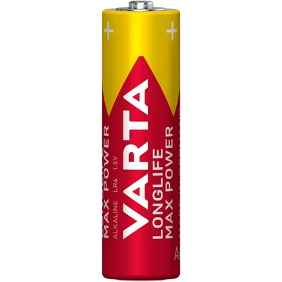 VARTA LONGLIFE MAX POWER LR6 AA ceruza elem X4