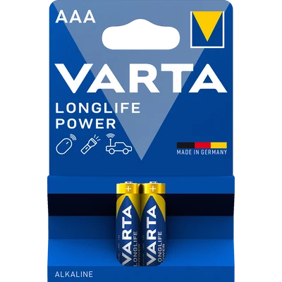VARTA LONGLIFE POWER LR3 AAA mikro elem X2