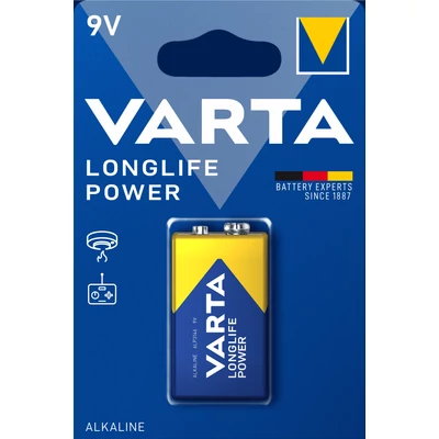 VARTA LONGLIFE POWER LR61 9V elem
