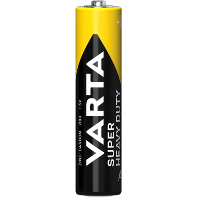 VARTA SUPER HEAVY DUTY R6 AA ceruza elem X4