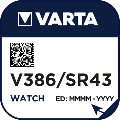 VARTA V386 óraelem X1