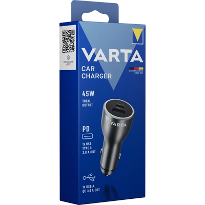 VARTA USB Car Charger autós töltő 45W